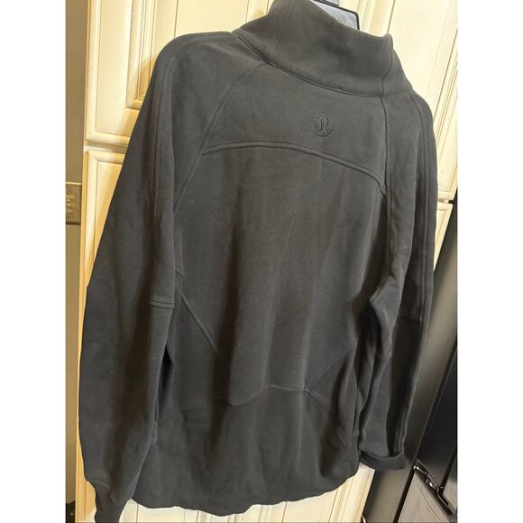 Lululemon Athletica Women's Scuba Funnel Neck Half Zip Sweatshirt Large - Picture 8 of 13